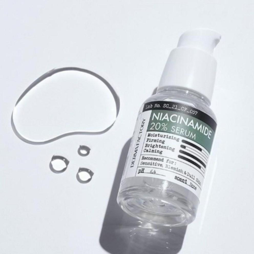 DERMA FACTORY Niacinamide 20% Serum, 30ml, 3ea