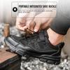 Men Work Shoes Boots Puncture-Proof Men Sport Safety Shoes Women Lightweight Breathable Work Sneakers Male Construction Shoes