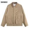 Mark Fairwhale Men's Retro Embroidered Lapel Workwear Jacket