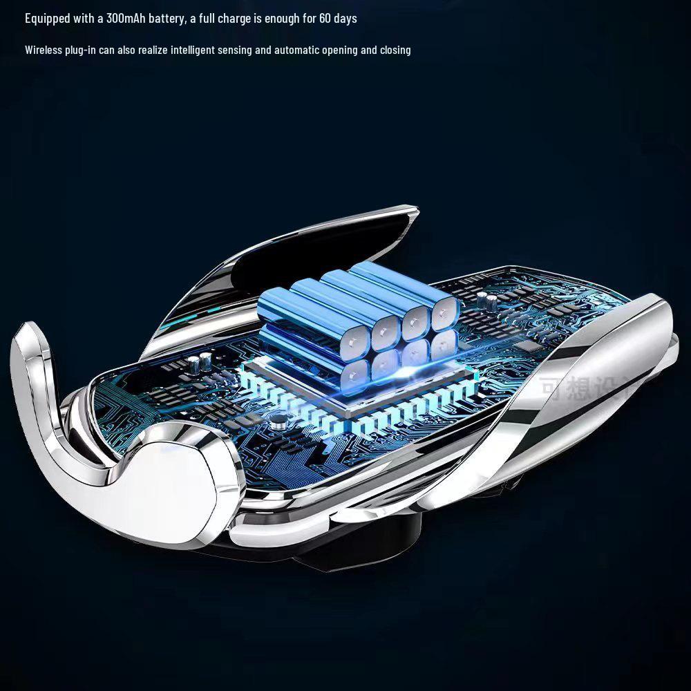 Car Wireless Charging Phone Holder - Auto Open/Close, Anti-shake, Navigation Support, In-car Stand Accessory