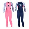 Kids 2.5mm Neoprene Wetsuit Girls Full Body Warm Suit Snorkeling Surfing Cold Water Swimming