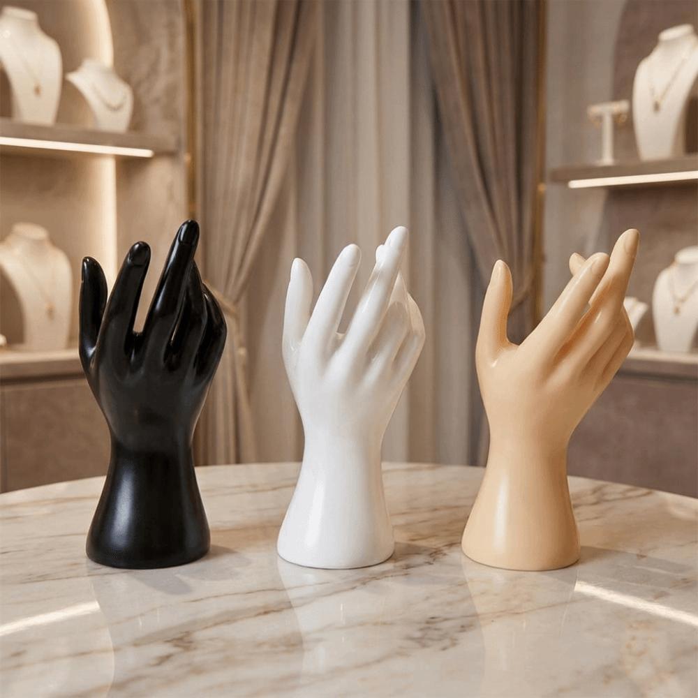 Realistic Mannequin Hand Model 22cm Ring Organizer Jewelry Display Hand Model Jewelry Photography