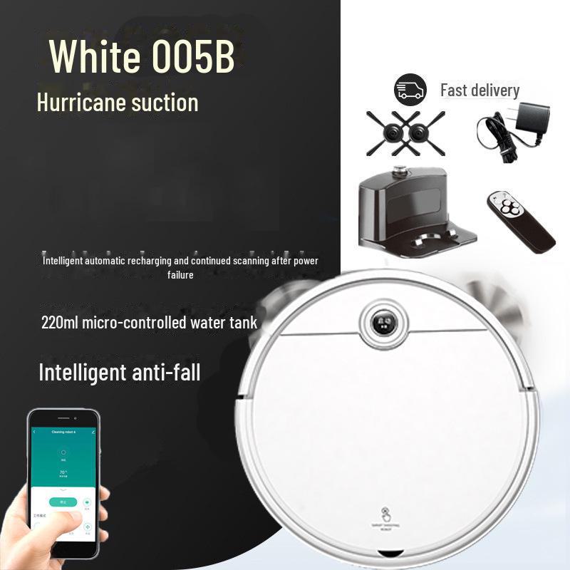 Smart Wireless Cross-Border Vacuum Cleaner: Three-in-One Robotic Cleaning Appliance