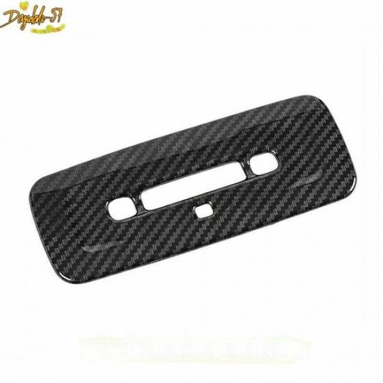 Carbon Fiber ABS Rear Reading Light Lamp Cover Trim For Toyota Camry 2018-