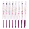 Crochet Hooks 8 Pcs Soft NonSlip Good Grip Knitting Needles Set with Mark for Weaving Home