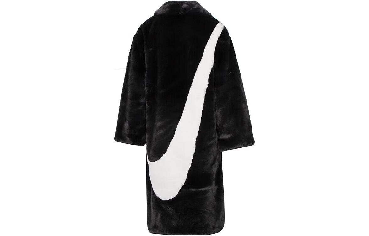 Nike sieviešu garā mākslīgās kažokādas jaka