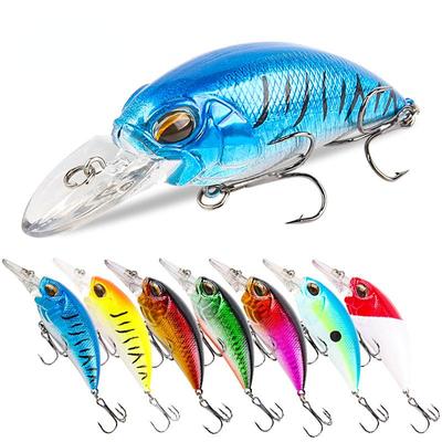 Long-range Floating and Swaying Small Chubby Fish Lure 8.9cm15.5g Noise Sound Bead Bait