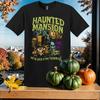 Vintage The Haunted Mansion T-shirt T Shirt Men Women Unisex Tshirt SY873