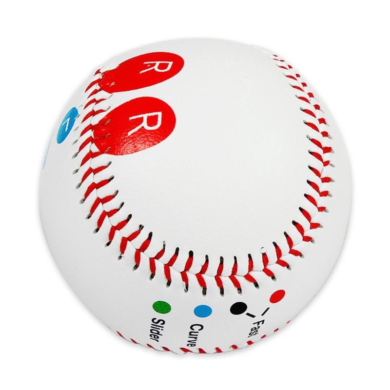 Competition Training Baseball with Finger Placement Markers 9Inch Soft/Hard Baseball for Pitching Hitting Batting