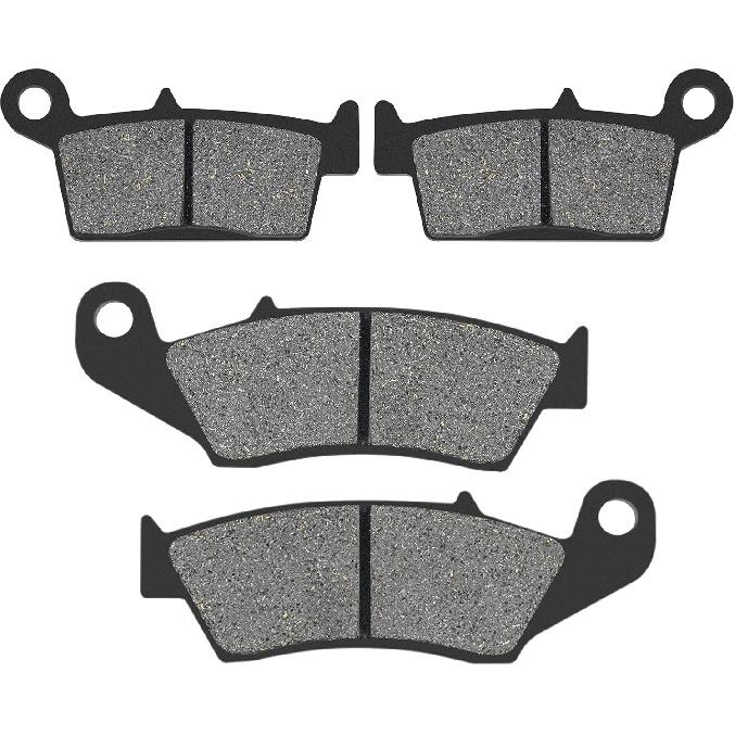 AHL Brake Pads Set for Honda XR650L XR650 L 1993-2015/XR 650 R 2000-2007/XR600R XR600 R 1991-2000/XR400R XR400 R 1996-2004/ CRF230 L/M 2008-2011