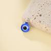 Xiaomi 5pcs Blue Evil Eye Stainless Steel Charms With Lobster Clasp Gold Color DIY Pendant for Bracelet Necklace Earring Jewelry Making
