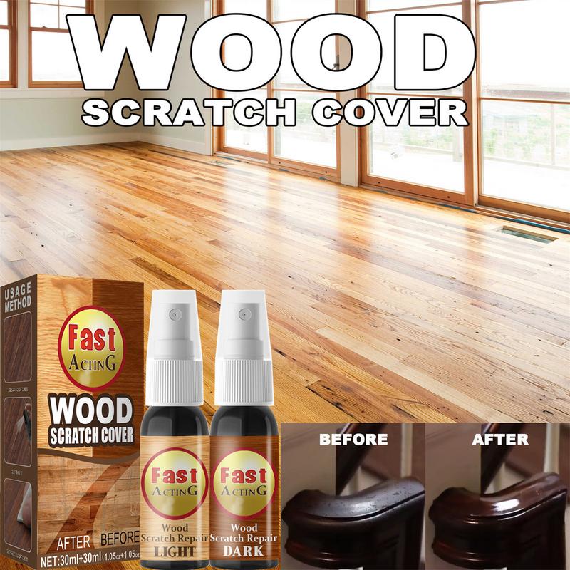 

Wood Furniture Repair Kit 60ml Wood Filler Scratch Remover For Light & Dark Wood Furniture And Floor Cover Scratches CN