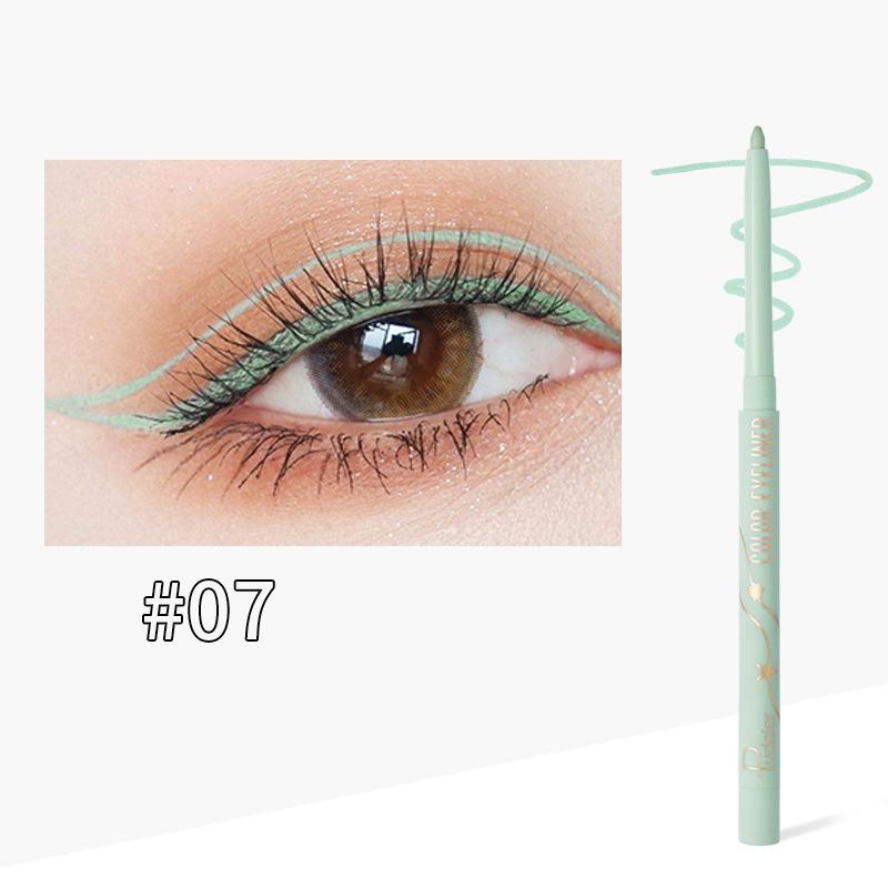 Pudaier Eyeliner Anti Sweat Ανθεκτικό και εύκολο στο περίγραμμα Eyeliner Pen 18 Color Eyeliner