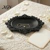Versatile Storage Tray for Vanity Vintage Jewelry Tray, Decorative Trinket Dish Rings And Cosmetics, French Wedding Registry Style Elegant Organizer
