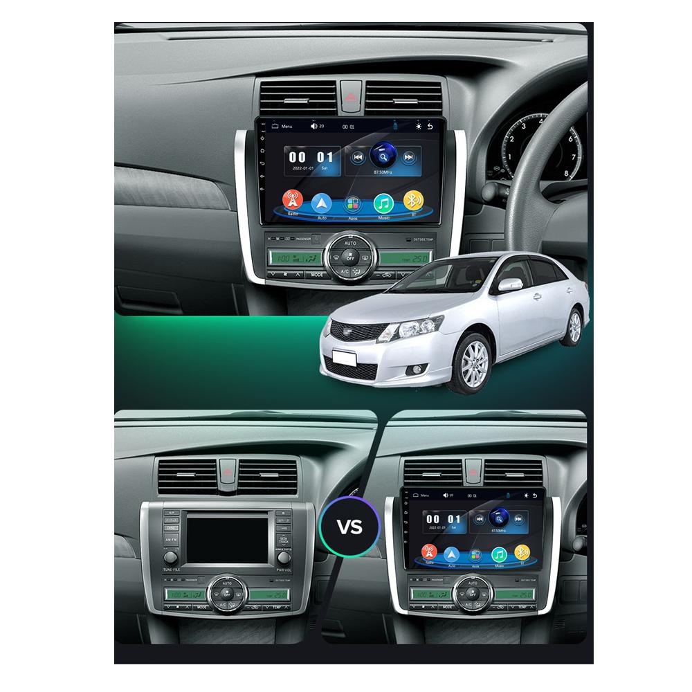 Car Radio Multimedia MP5 Player Head Unit Stereo BT For Toyota Allion Premio 2007-2016