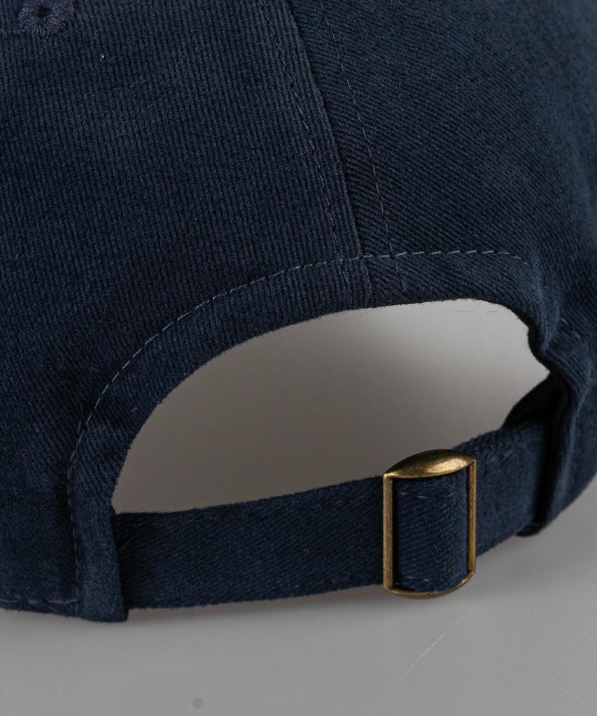 Bichiseuaenkeulim Santa Monica Cotton Ball Cap-Navy