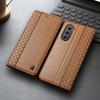 Napa Inner Grid Genuine Leather Flip Case For Infinix Zero 20 30 40 X Pro Neo Ultra 4G 5G 2022 2023 Wallet Phone Cover Cases