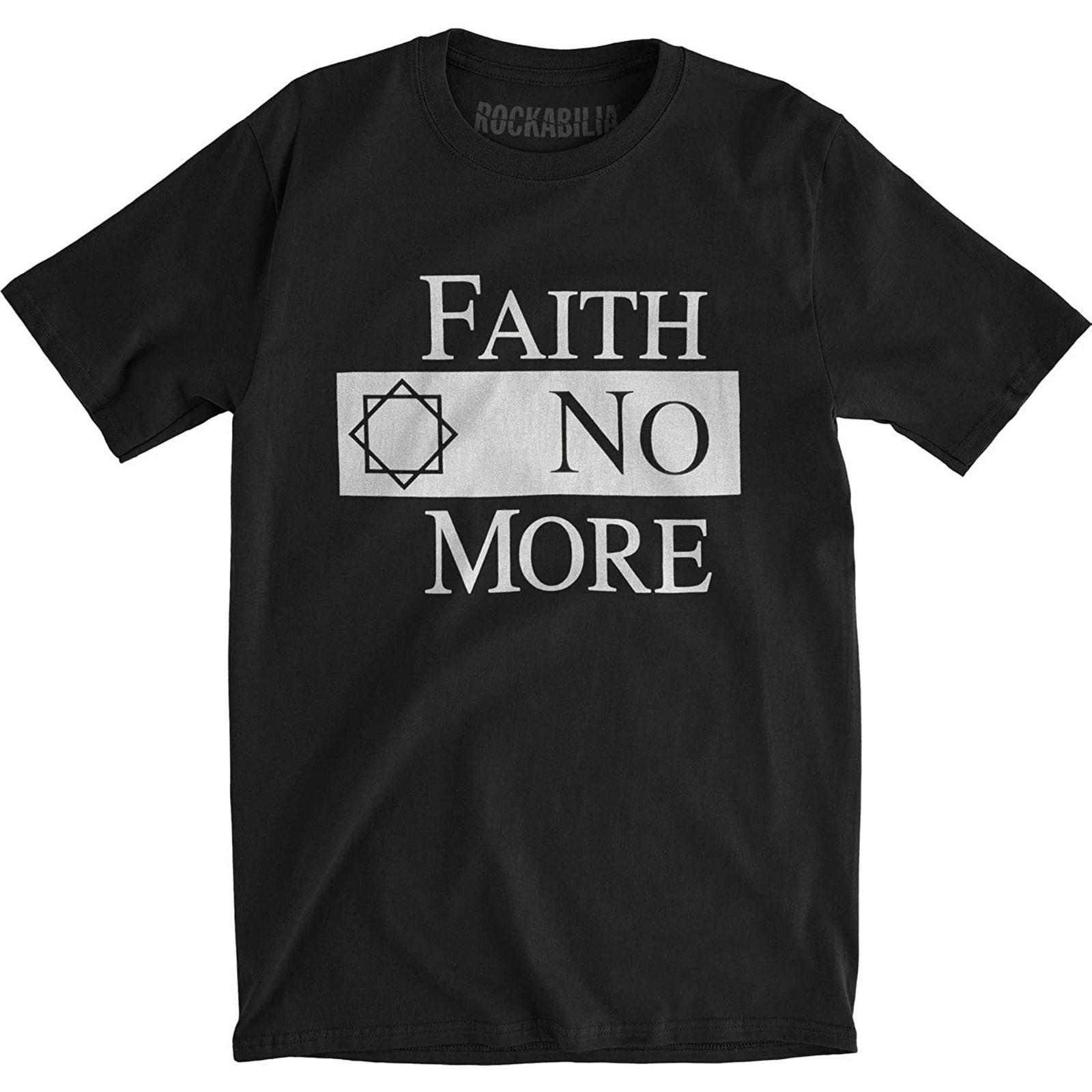 Faith No More Band T-shirt 8 Point Star Logo Faith No More Official S