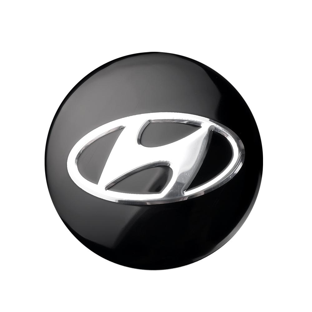 4Pcs 56MM Car Styling Aluminum Wheel Center Hub Cap Stickers For Hyundai Accent Tucson Solaris Sonata I20 Elantra Sonata Santafe
