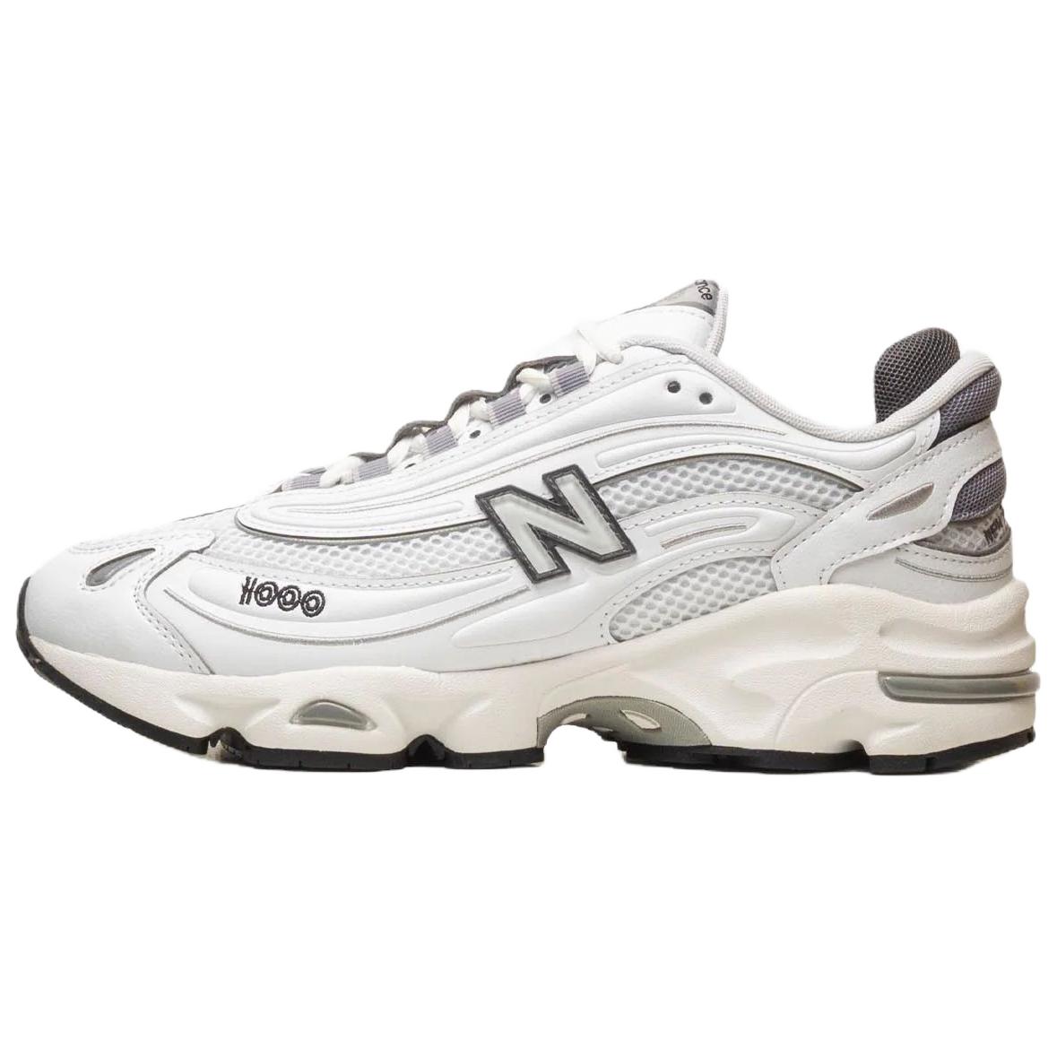 New Balance 1000 White Slate Gray Unisex M1000D 39.5