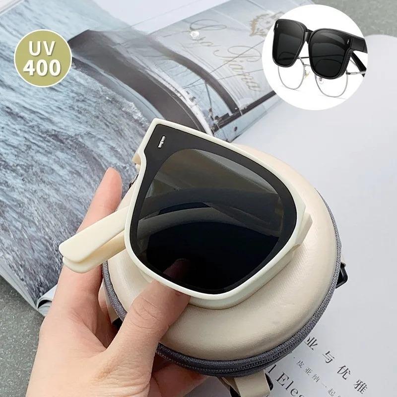 Withyoo| Foldable Sunglasses Men Women Outdoor Driving Sun Glasses UV Protection Fashion Eyewear New