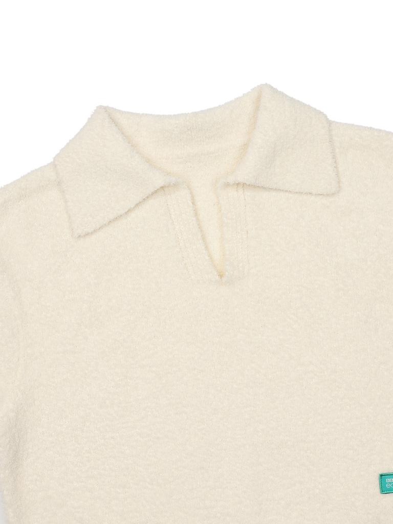 BBC EARTH W V-Neck Collar Knit_Ivory