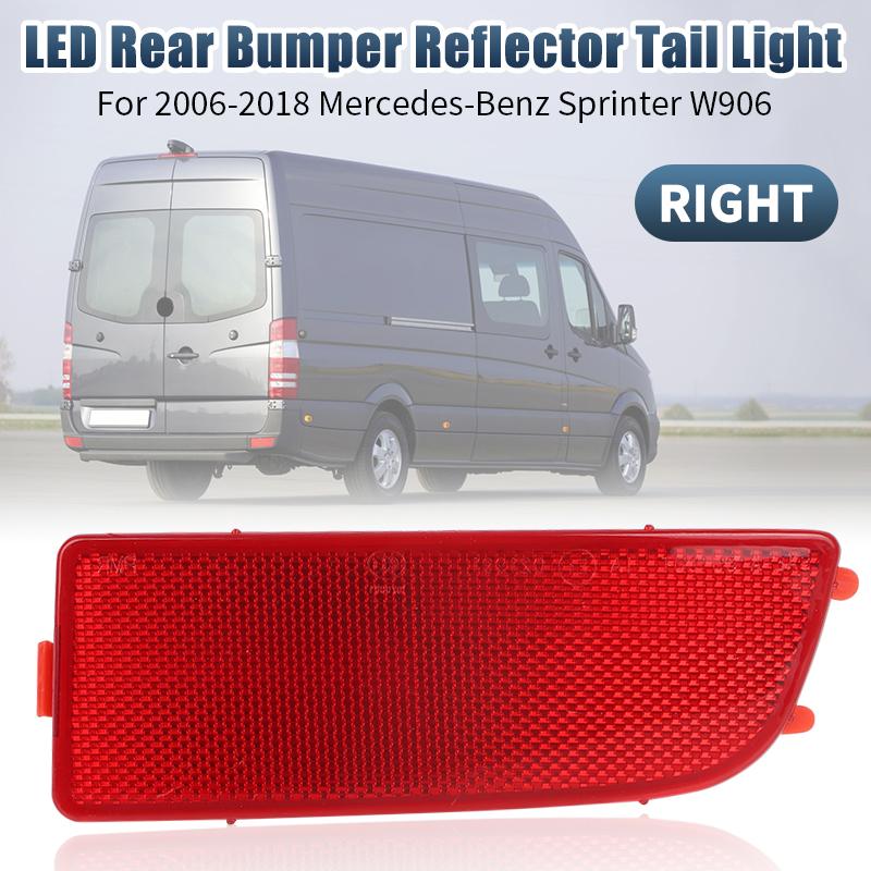 Rear Bumper Reflector Tail Light Cover Rear Left Right Bumper Reflector For Mercedes Benz Sprinter 3500 2010-2018 9068260040