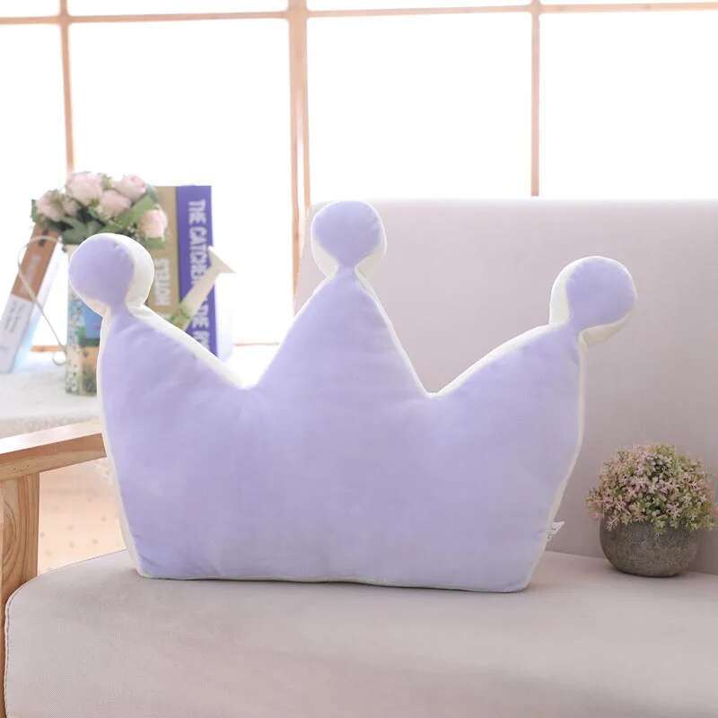 INS HOT Candy Color Cloud Star Plush Pillow Colorful Rainbow Crown Pillow Cushion Sofa Home Decoration Throw Pillow Toy