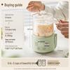 Bear Mini All-Glass Wellness Kettle 0.4L CN plug (adapter included)