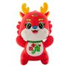 2024 Year of the Dragon Mascot Doll Everything Dongfeng 5c Toy Xiao Long Year Doll Dongfeng 5c Throw Pillow