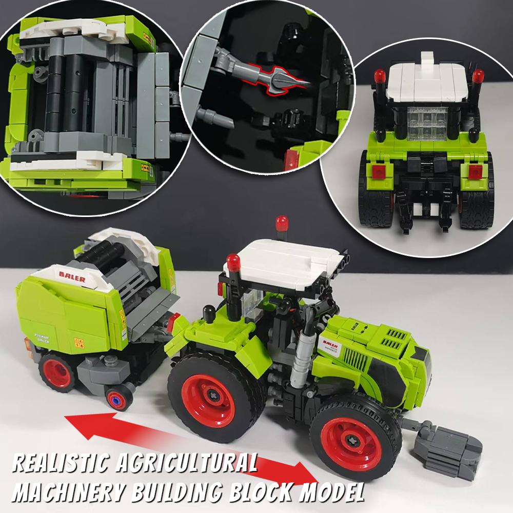 High-Quality [794 High-Quality Pcs] High-Quality Hay High-Quality Baler High-Quality Tractor High-Quality Building High-Quality Blocks, High-Quality