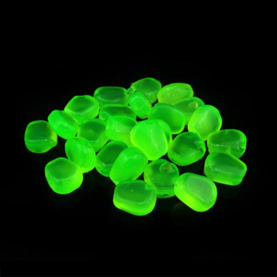 30Pcs/Pack Simulation Luminous Fishing Corn Soft Bait for Carp