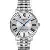 Tissot Carson Watch with Bracelet and Silver Dial, Officially Imported, Men's, Model T1224071103300