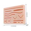 Silicone Skin Pad Suture Training Kit Surgical Wound for Surgeon Medical Practice Training Traumatic Suture Practice Skin Use