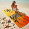 1Pc Colorful Horse Artwork Beach Towel, Quick Dry, Multi-Use for Beach Pool Gym Yoga Home Travel, Christmas, Halloween, Xmas Gift S929445