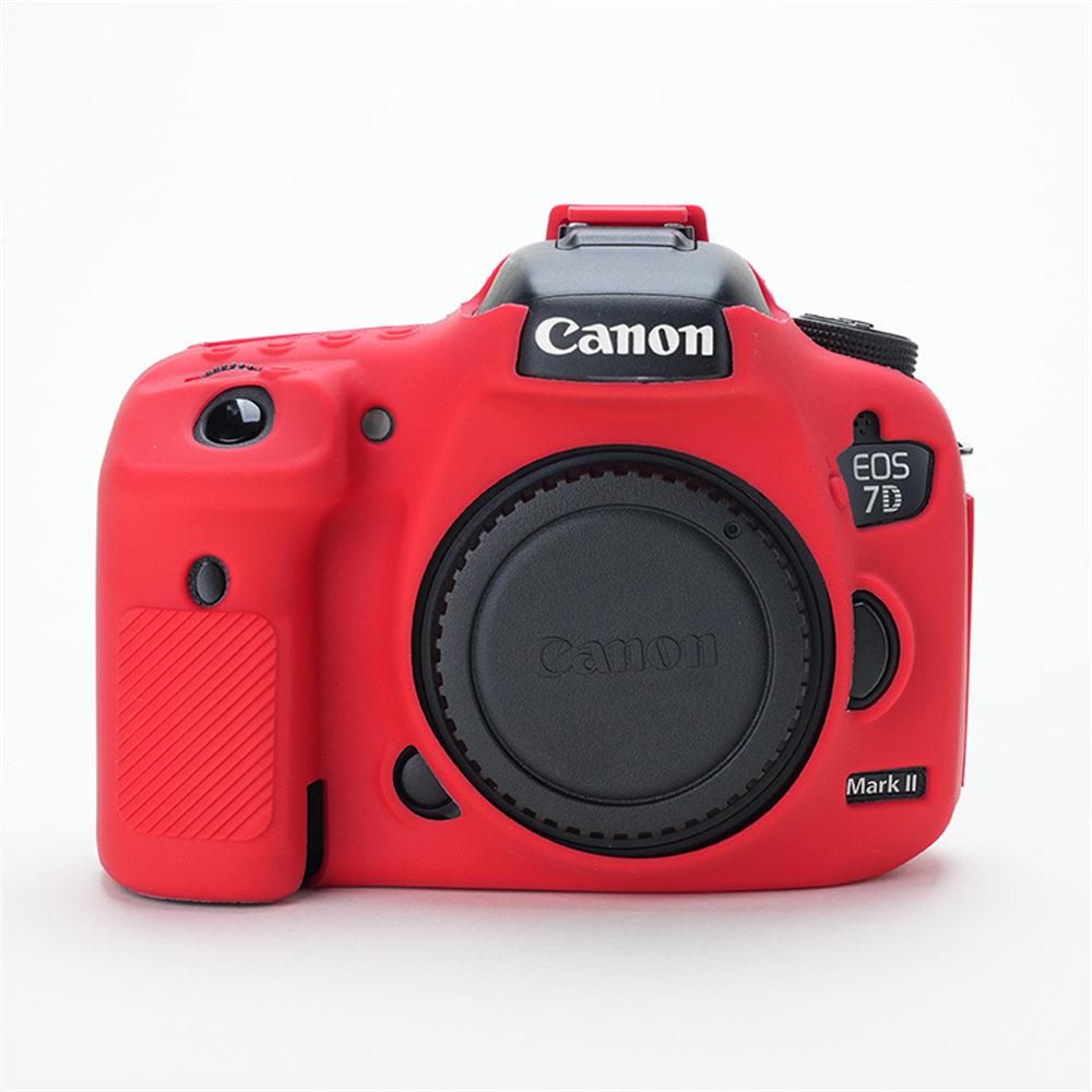 

Soft Silicone Armor Camera Body Case For Canon EOS 7D Mark II 7D2 Shockproof Rubber Cover Skin