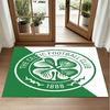 Celtic FC Design Crystal Velvet Rug Soft Decorative Mat for Bedroom Entrance