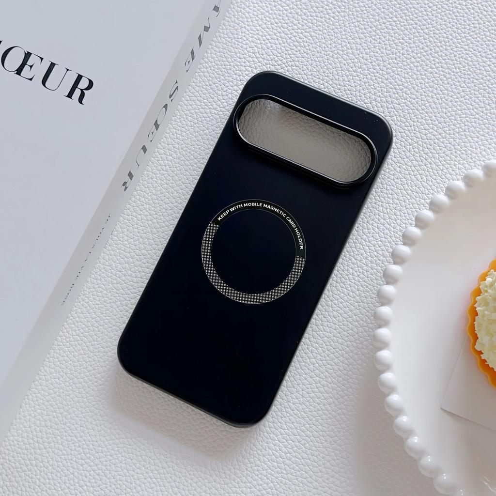Luxus-Flüssigsilikon-Matt-Stoßfestes Magnetisches Case für Google Pixel 10 9 Pro XL 9A 8 7 6 Pro 8 7 A Einfarbige Schutzhülle