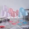 · 1pcs Macaron Burgundy Cup Frosted Pink Girl Goblet Household Crystal Stained Glass Concave Bottom Red Wine Cup