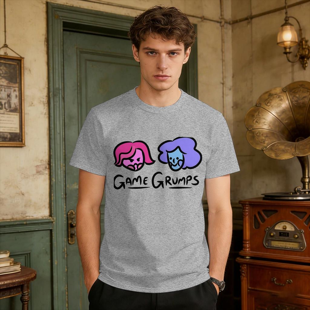 Unisexs T Shirt Game Grumps T Shirts Harajuku Summer Tees Y2k Basic Cotton Clothing Plus Size 6xl