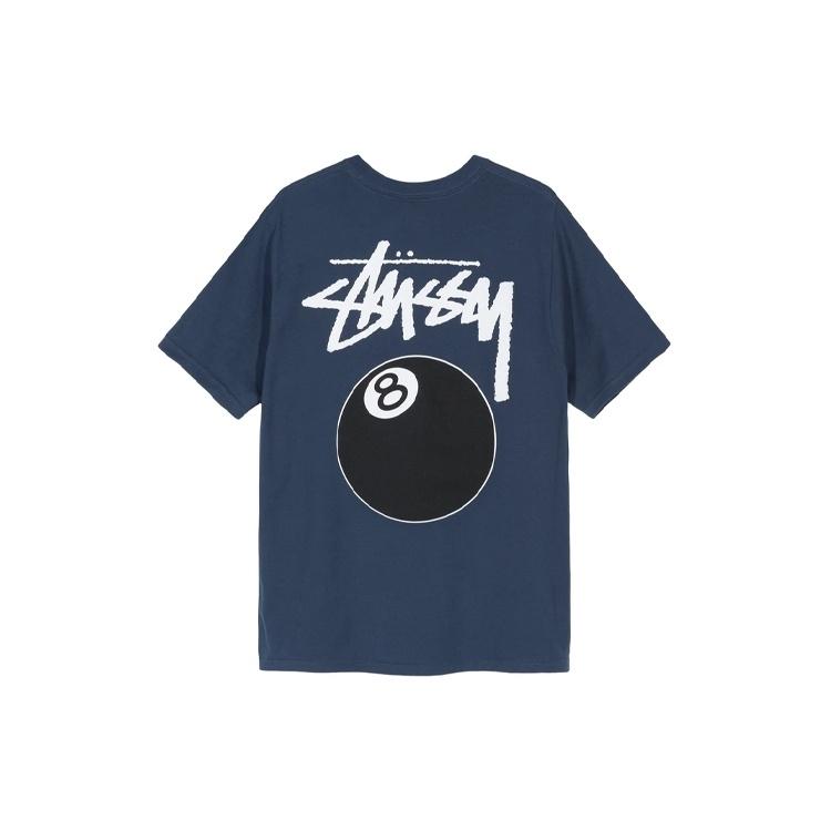 Stussy 8 Ball Schwein gefärbtes T-Shirt 8T Unisex 1904519