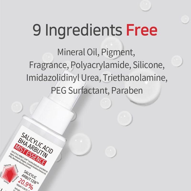 APLB Salicylic Acid BHA Arbutin Mist Essence