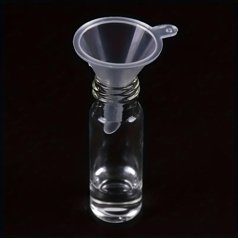 5/10pcs Transparent Plastic Funnel - Mini Liquid Filling Tool for Perfume Essential Oil Crafts Funnel