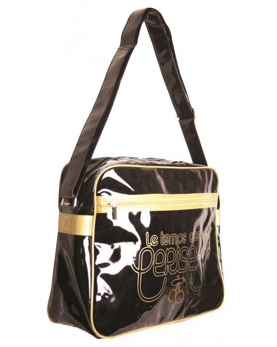 Reporter Bag - Le Temps Des Cerises - Rumba - Polyurethane - Shoulder Strap - Zipped