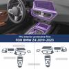 TPU Gear Shift Collar for BMW G29 Z4 2019-2023 Transparent Protective Cover