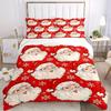 3pcs Christmas Wrapping Paper Bedding Set, Breathable and Soft, Suitable for All Seasons, Ideal for Home Use, Suitable for Bedroom Decor Yy250821193