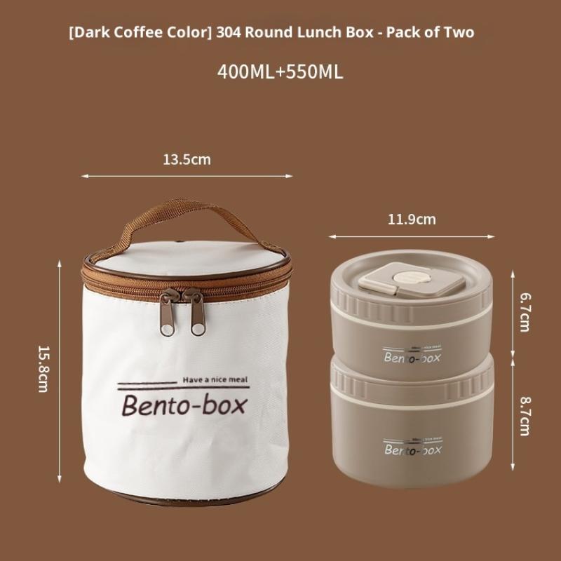 Termosowy lunchbox izolowany 304 stal nierdzewna zestaw bento przenośny szczelny pojemnik na żywność