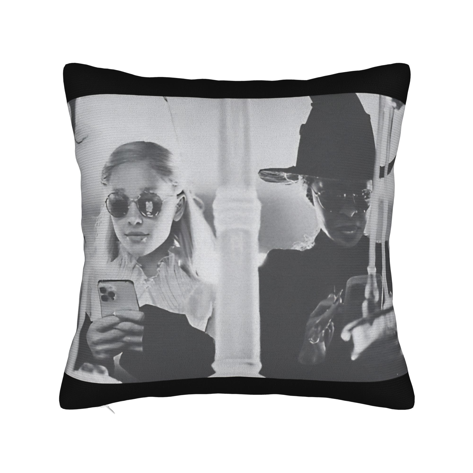 

Wicked Movie Jonathan Bailey Pillowcase Printed Polyester Cushion Cover Decorations Pillow Case Cover Home Zipper 45*45cm 30x30cm 12x12in
