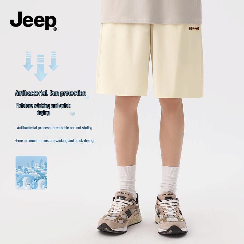 JEEP Men s Quick-Dry Breathable Casual Shorts L