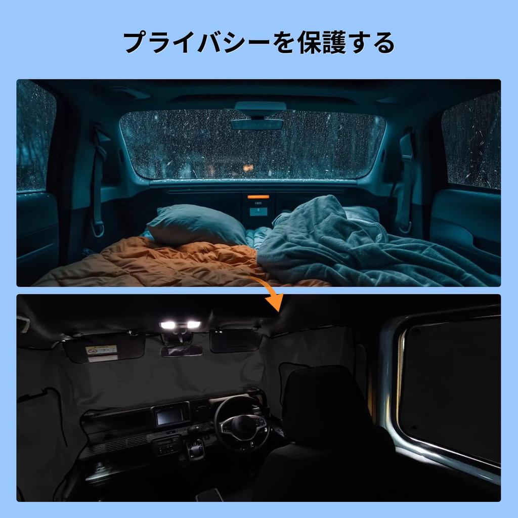 COBIVI Magnetické zatemňovací závěsy do auta pro auta a ideální pro UV a světlo při katastrofách Snadné magnetické soukromí Vhodné pro velká a střední vozidla